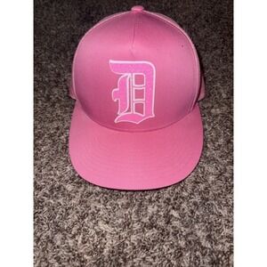 Detroit Tigers Women's Pink Adjustable Hat The Classics